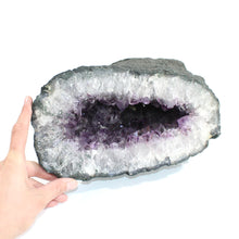 Load image into Gallery viewer, Large amethyst crystal geode cave 12.6kg | ASH&amp;STONE Crystals Shop Auckland NZ
