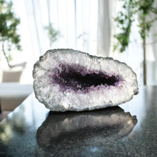 Load image into Gallery viewer, Large amethyst crystal geode cave 12.6kg | ASH&amp;STONE Crystals Shop Auckland NZ
