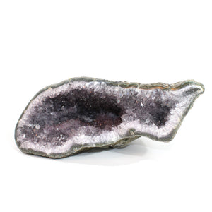 Large amethyst crystal geode half 3.86kg | ASH&STONE Crystals Shop Auckland NZ
