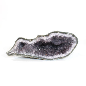Large amethyst crystal geode half 3.86kg | ASH&STONE Crystals Shop Auckland NZ