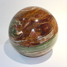 Load image into Gallery viewer, Extra large banded calcite crystal sphere 39kg | ASH&amp;STONE Crystal Shop Auckland NZ
