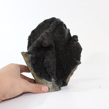 Load image into Gallery viewer, Large black amethyst crystal druzy 3kg | ASH&amp;STONE Crystal Shop Auckland NZ
