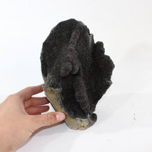 Load image into Gallery viewer, Large black amethyst crystal druzy 3kg | ASH&amp;STONE Crystal Shop Auckland NZ
