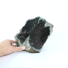 Load image into Gallery viewer, Large black amethyst crystal druzy 4.27kg  | ASH&amp;STONE Crystal Shop Auckland NZ
