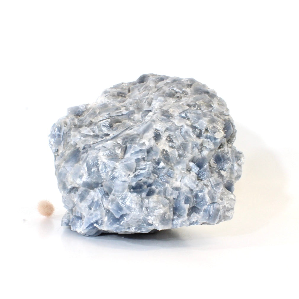 Large blue calcite crystal chunk 4.2kg | ASH&STONE Crystals Shop Auckland NZ