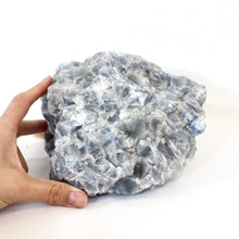 Load image into Gallery viewer, Large blue calcite crystal chunk 4.2kg | ASH&amp;STONE Crystals Shop Auckland NZ
