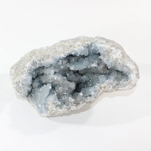 Large celestite crystal cluster 6.77kg | ASH&STONE Crystal Shop Auckland NZ