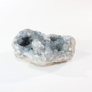 Large celestite crystal cluster 3kg