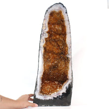 Load image into Gallery viewer, Large citrine crystal cave 32.8kg | ASH&amp;STONE Crystal Shop Auckland NZ
