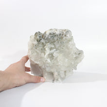 Load image into Gallery viewer, Large clear quartz crystal cluster with chlorite 6.47kg | ASH&amp;STONE Crystals Shop Auckland NZ
