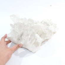 Load image into Gallery viewer, Large high-grade clear quartz crystal cluster 8kg | ASH&amp;STONE Crystal Shop Auckland NZ
