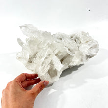 Load image into Gallery viewer, Large high-grade clear quartz crystal cluster 8kg | ASH&amp;STONE Crystal Shop Auckland NZ
