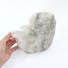 Load image into Gallery viewer, Large clear quartz crystal cluster 3.59kg | ASH&amp;STONE Crystal Shop Auckland NZ
