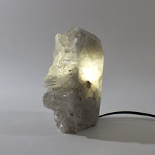 Load image into Gallery viewer, Large clear quartz crystal cluster lamp 2.85kg | ASH&amp;STONE Crystals Shop Auckland NZ
