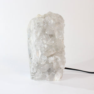 Large clear quartz crystal cluster lamp 2.85kg | ASH&STONE Crystals Shop Auckland NZ