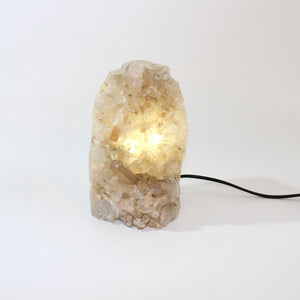 Large clear quartz crystal cluster lamp 2.9kg | ASH&STONE Crystals Shop Auckland NZ