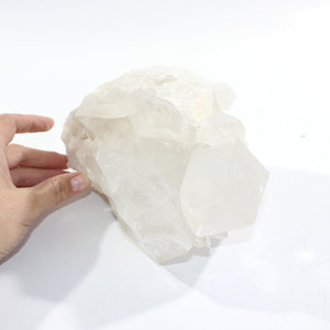 Large clear quartz crystal cluster 4.01kg | ASH&STONE Crystal Shop Auckland NZ