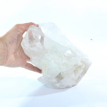 Load image into Gallery viewer, Large clear quartz crystal cluster 4.01kg | ASH&amp;STONE Crystal Shop Auckland NZ
