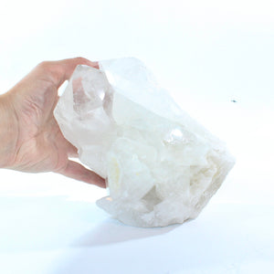 Large clear quartz crystal cluster 4.01kg | ASH&STONE Crystal Shop Auckland NZ