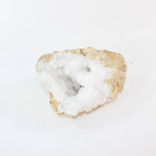 Load image into Gallery viewer, Large clear quartz crystal geode half 4.22kg | ASH&amp;STONE Crystal Shop Auckland NZ
