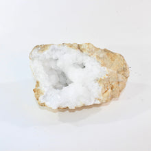 Load image into Gallery viewer, Large clear quartz crystal geode half 4.22kg | ASH&amp;STONE Crystal Shop Auckland NZ
