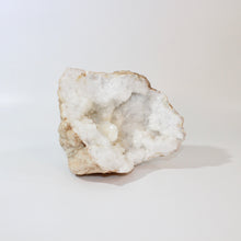 Load image into Gallery viewer, Large clear quartz crystal geode half 3.8kg | ASH&amp;STONE Crystals Shop Auckland NZ
