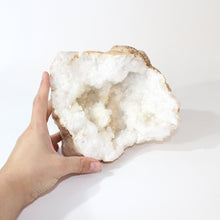 Load image into Gallery viewer, Large clear quartz crystal geode half 3.8kg | ASH&amp;STONE Crystals Shop Auckland NZ
