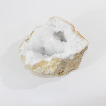 Load image into Gallery viewer, Large clear quartz crystal geode half 6.9kg | ASH&amp;STONE Crystals Shop Auckland NZ
