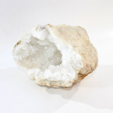 Load image into Gallery viewer, Large clear quartz crystal geode half 7.9kg | ASH&amp;STONE Crystals Shop Auckland NZ
