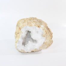 Load image into Gallery viewer, Large clear quartz crystal geode half 8.57kg | ASH&amp;STONE Crystal Shop Auckland NZ
