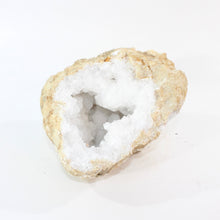 Load image into Gallery viewer, Large clear quartz crystal geode half 8.57kg | ASH&amp;STONE Crystal Shop Auckland NZ
