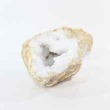 Load image into Gallery viewer, Large clear quartz crystal geode half 8.57kg | ASH&amp;STONE Crystal Shop Auckland NZ
