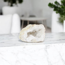 Load image into Gallery viewer, Large clear quartz crystal geode half 5.19kg
