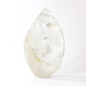 Large clear quartz polished crystal flame 6.51kg | ASH&STONE Crystals Shop Auckland NZ