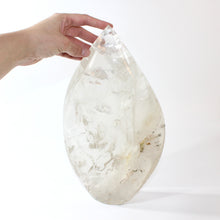 Load image into Gallery viewer, Large clear quartz polished crystal flame 6.51kg | ASH&amp;STONE Crystals Shop Auckland NZ
