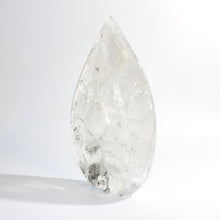 Load image into Gallery viewer, Large clear quartz polished crystal flame 3.5kg | ASH&amp;STONE Crystals Shop Auckland NZ
