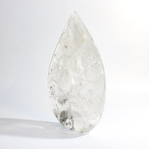 Large clear quartz polished crystal flame 3.5kg | ASH&STONE Crystals Shop Auckland NZ