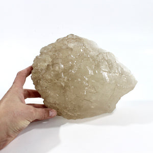 Large elestial natural citrine crystal 4kg | ASH&STONE Ceramics Shop Auckland NZ