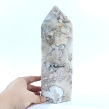 Load image into Gallery viewer, Large flower agate polished crystal tower 3.38kg | ASH&amp;STONE Crystal Shop Auckland NZ
