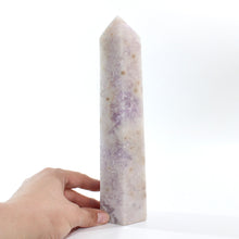 Load image into Gallery viewer, Large flower agate polished crystal tower 1.52kg | ASH&amp;STONE Crystal Shop Auckland NZ
