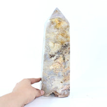 Load image into Gallery viewer, Large flower agate polished crystal tower 6.4kg | ASH&amp;STONE Crystal Shop Auckland NZ
