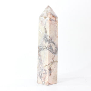 Large flower agate polished crystal tower 3.55kg | ASH&STONE Crystal Shop Auckland NZ