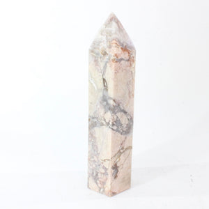 Large flower agate polished crystal tower 3.55kg | ASH&STONE Crystal Shop Auckland NZ