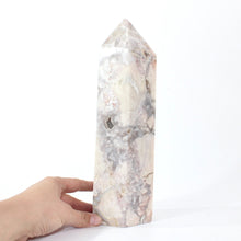 Load image into Gallery viewer, Large flower agate polished crystal tower 3.55kg | ASH&amp;STONE Crystal Shop Auckland NZ
