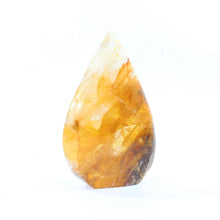 Load image into Gallery viewer, Large golden healer polished crystal flame 1.5kg | ASH&amp;STONE Crystal Shop Auckland NZ
