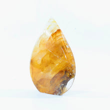 Load image into Gallery viewer, Large golden healer polished crystal flame 1.5kg | ASH&amp;STONE Crystal Shop Auckland NZ
