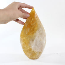 Load image into Gallery viewer, High grade large golden healer crystal flame 3.7kg | ASH&amp;STONE Crystal Shop Auckland NZ
