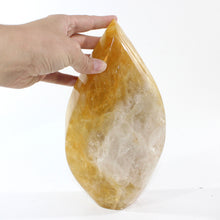 Load image into Gallery viewer, High grade large golden healer crystal flame 3.7kg | ASH&amp;STONE Crystal Shop Auckland NZ
