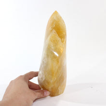 Load image into Gallery viewer, High grade large golden healer crystal flame 3.7kg | ASH&amp;STONE Crystal Shop Auckland NZ
