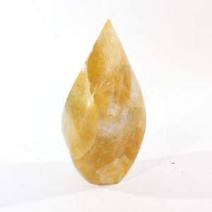 High grade large golden healer crystal flame 3.7kg | ASH&STONE Crystal Shop Auckland NZ